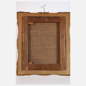 Biedermeierliches Portrait mit Frau und Kind