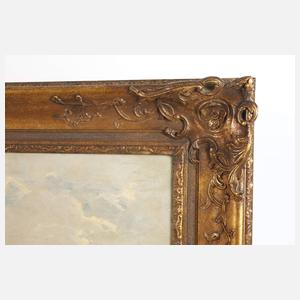 Süddeutsche Sommerlandschaft mit Fluss