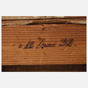 Abendgebet in der Bucht von Mergellina in Neapel