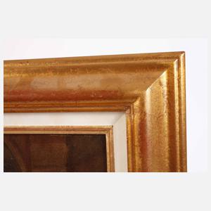 Orientalischer Herrscher mit Wachen