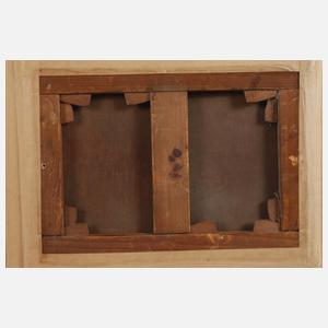 Orientalischer Herrscher mit Wachen