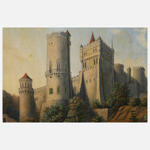 Die Löwenburg im Bergpark Kassel Wilhelmshöhe