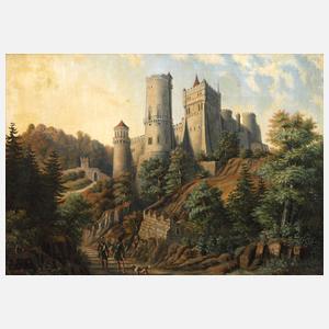 Die Löwenburg im Bergpark Kassel Wilhelmshöhe