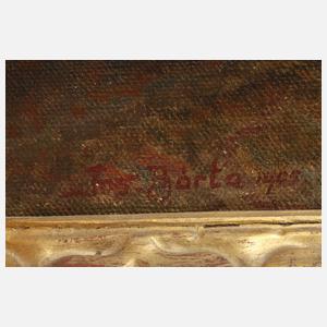 Josef Bárta, Mädchen mit Tracht im Interieur