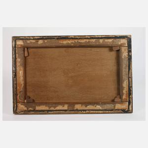 Josef Bárta, Mädchen mit Tracht im Interieur