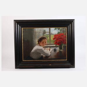 Carl von Bergen, Junge Frau am Fenster