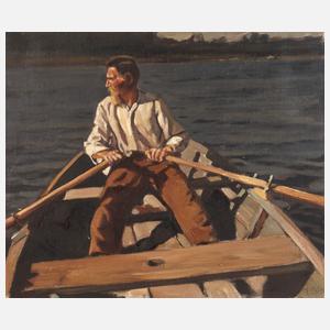 Jekabs Bine, Ruderer