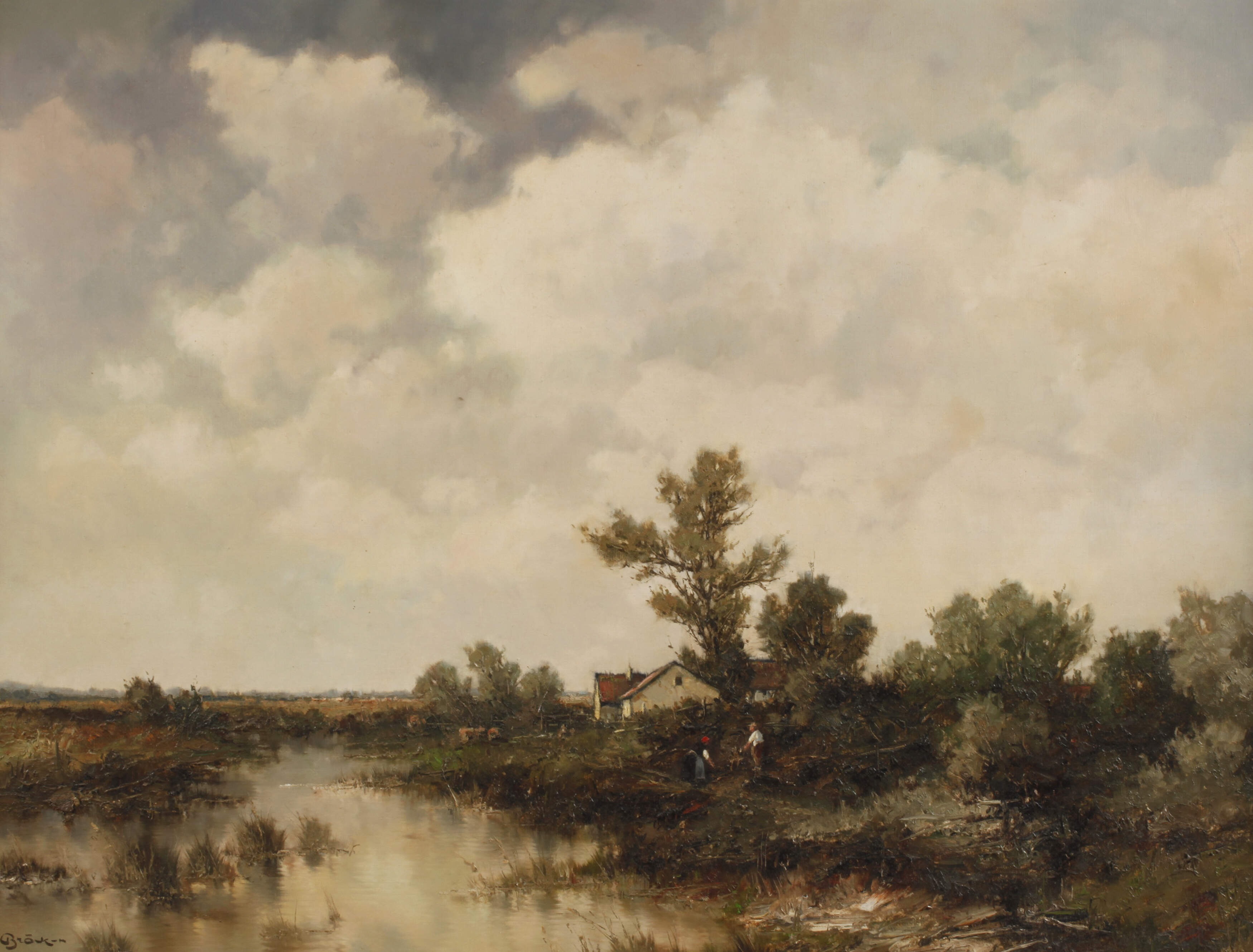 Ernst Bröcker, Moorlandschaft