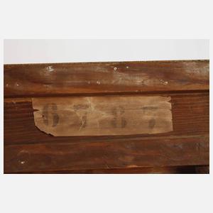 Constant Byon, attr., Kartenspieler im Weinkeller