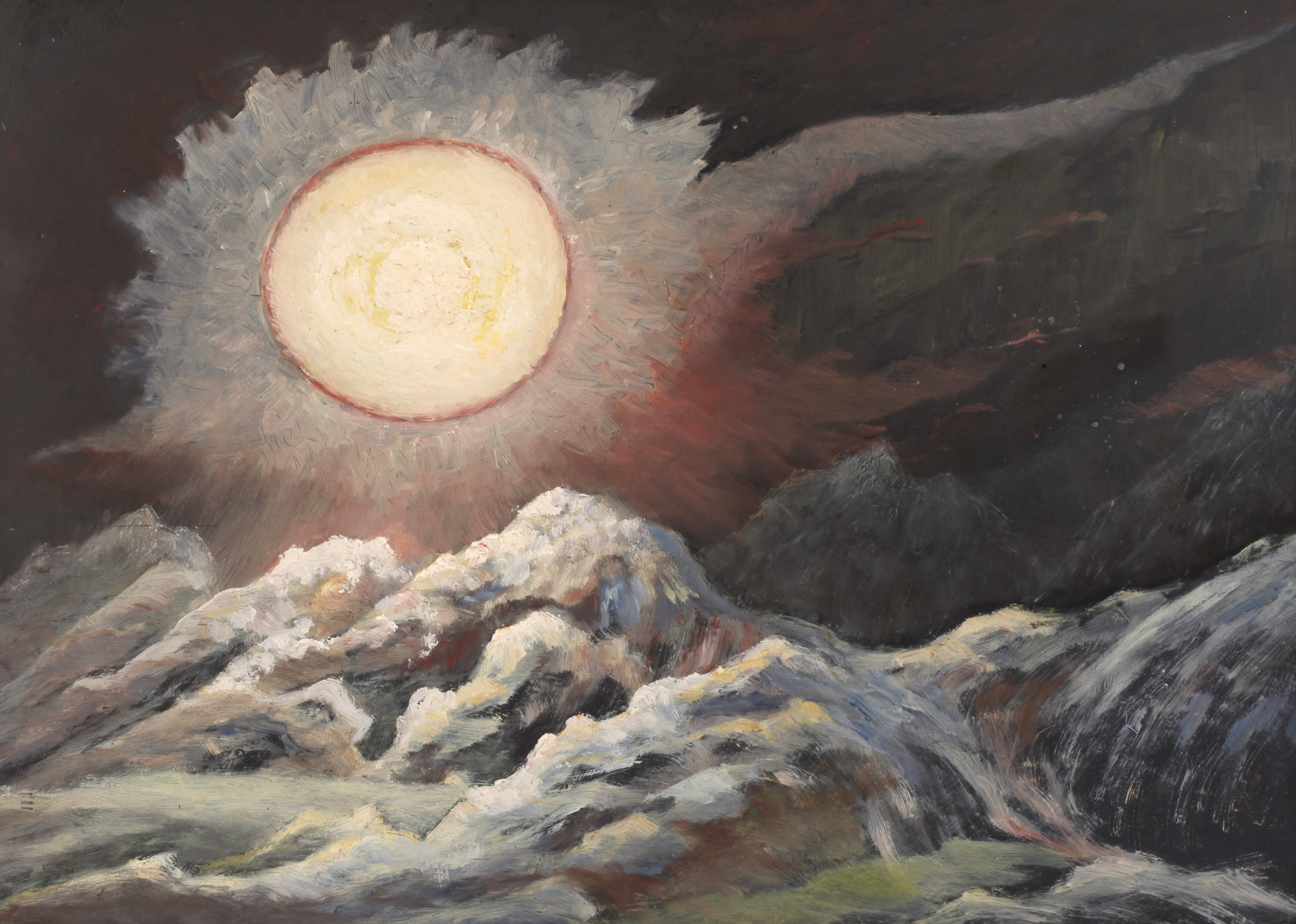 Heinz Dodenhoff, attr., Traumlandschaft