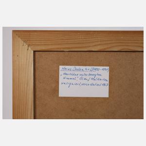 Heinz Dodenhoff, attr., Moorkähne am Abend