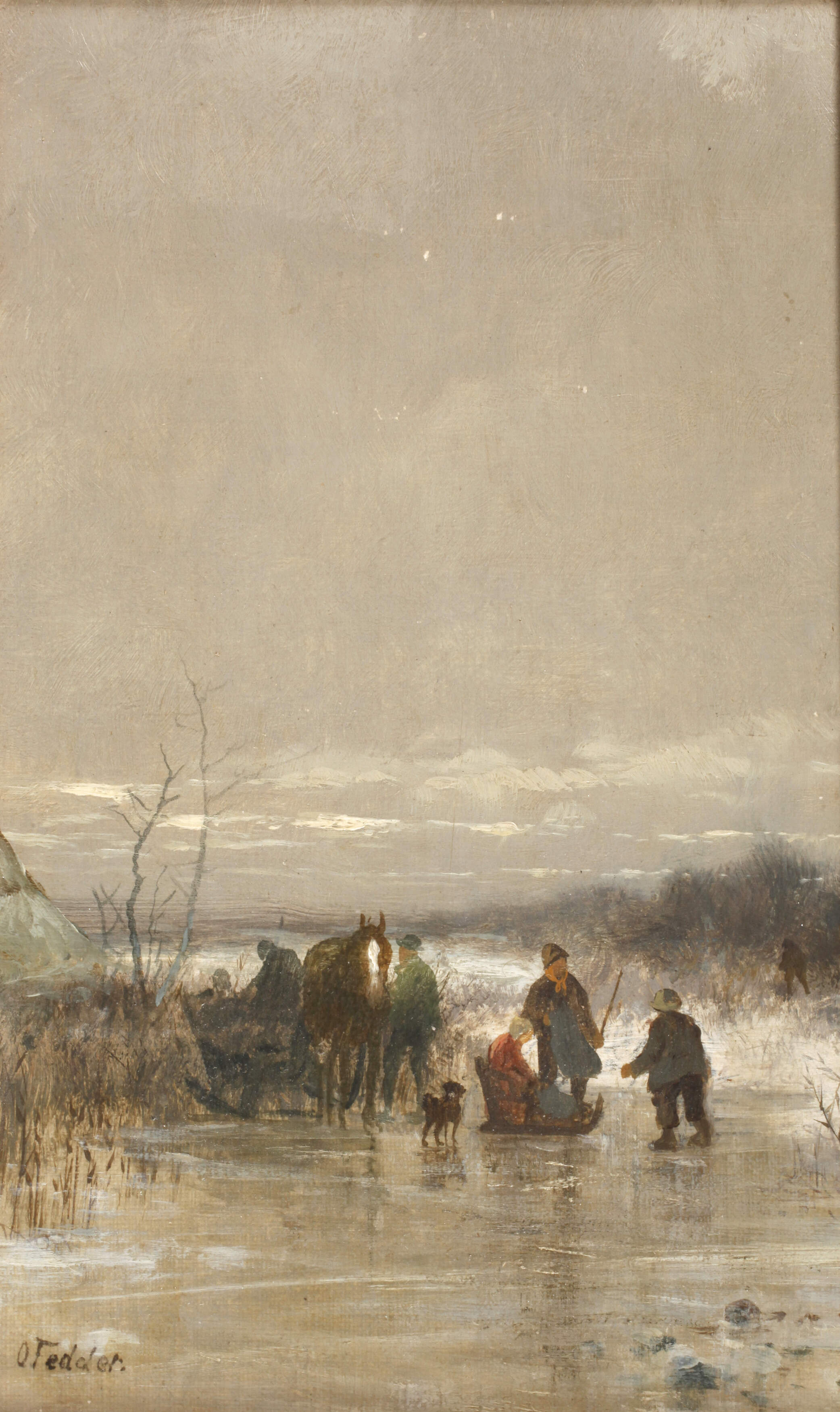 Otto Fedder, Eisvergnügen