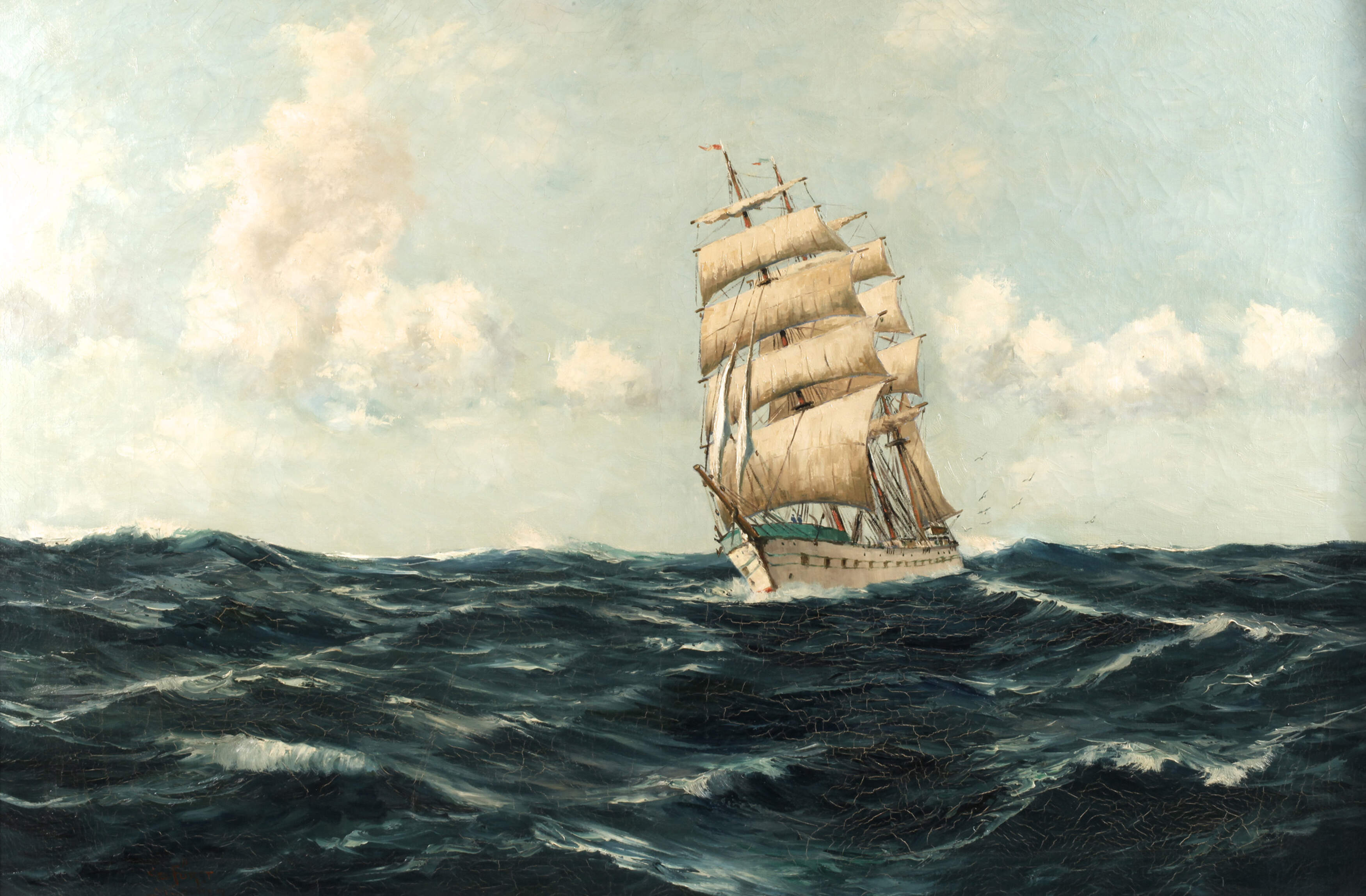 Geo Fürst, Segelschiff