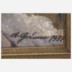 Anton Greiner, attr., Winter in Berchtesgaden