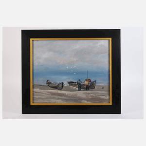 Grigoriew, Boote an der Küste