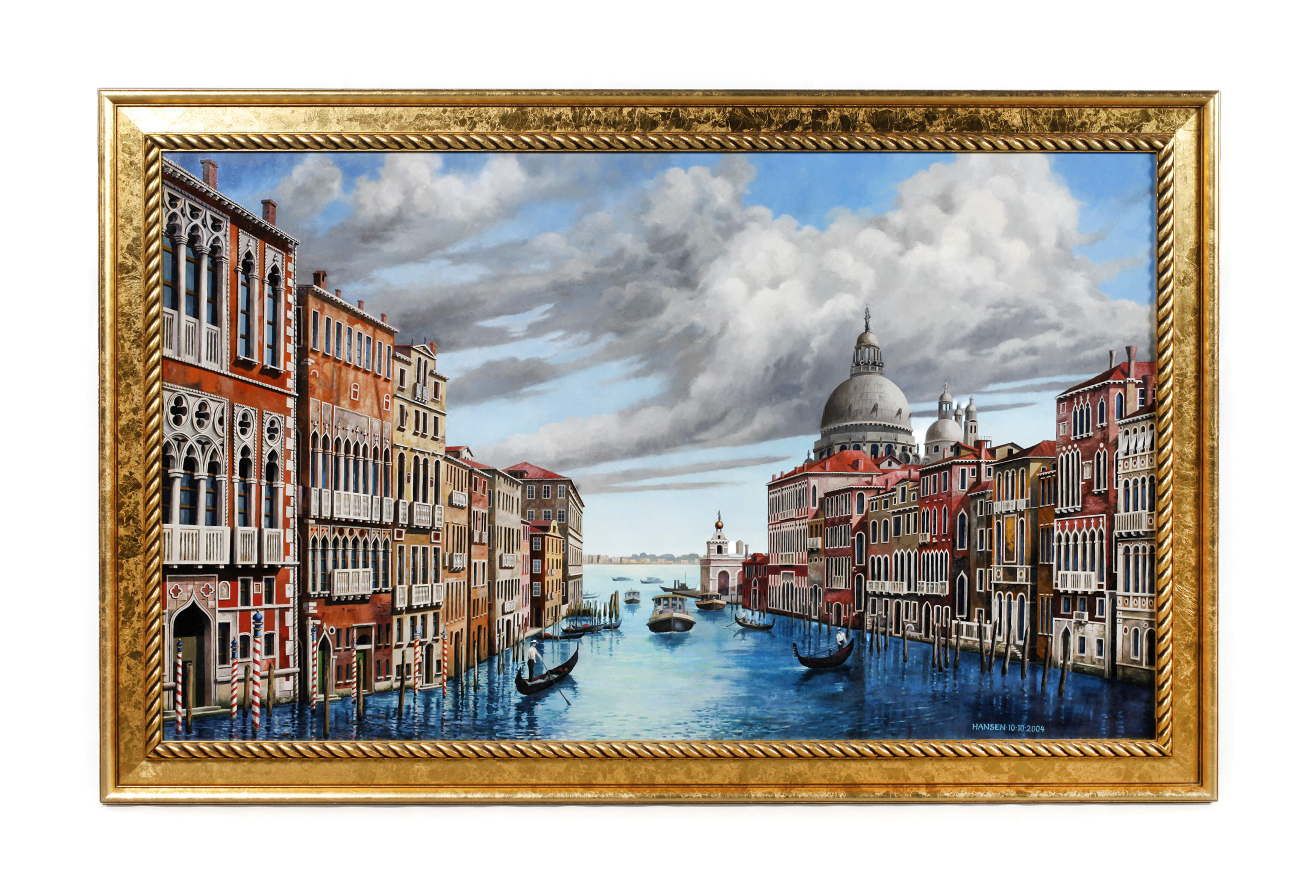 Hartmut Hansen, "Canal Grande" in Venedig