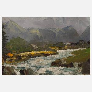 Jakob Hecker, Berglandschaft