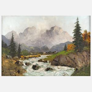 Jakob Hecker, Berglandschaft