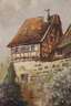 Max Herterich, attr., Kleinstadtidyll Rothenburg