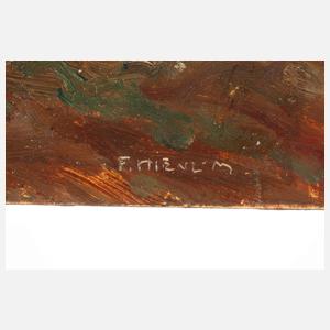 Franz Hienl-Merre, Rehe am Waldrand