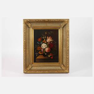 Josef Holstayn, attr., Blumenstillleben