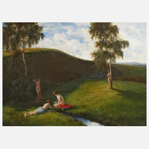 Jakob Jung, attr., Arkadische Landschaft