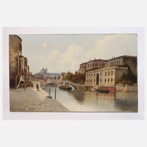 Karl Kaufmann, "Am Canal Grande Venedig"