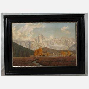 Erwin Kettemann, "Herbsttag bei Seefeld/Tirol ..."