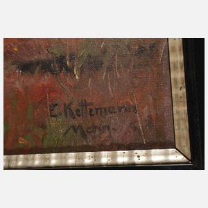 Erwin Kettemann, "Herbsttag bei Seefeld/Tirol ..."