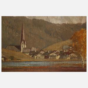 Erwin Kettemann, "Herbsttag bei Seefeld/Tirol ..."