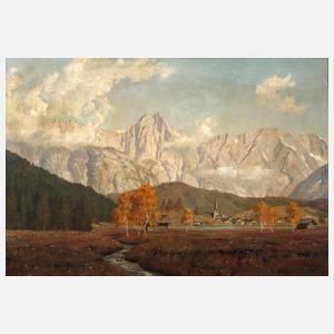 Erwin Kettemann, "Herbsttag bei Seefeld/Tirol ..."