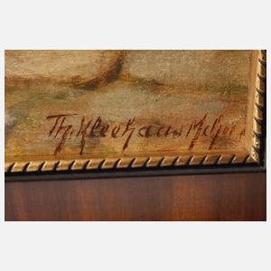 Theodor Kleehaas, Liebespaar vor der Almhütte