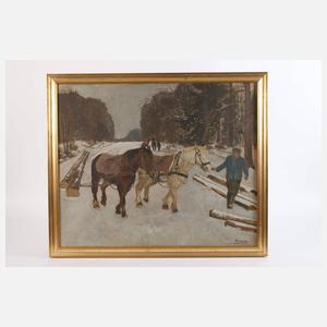 Albert Knoke, Waldarbeiter