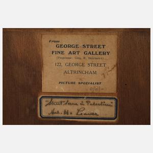 Noel Harry Leaver, "Straßenszene in Palästina"