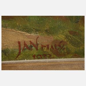 Jan Malý, Bauernfamilie am Fluss