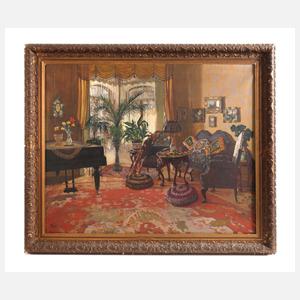 Hans Massmann, Herrschaftliches Stubeninterieur