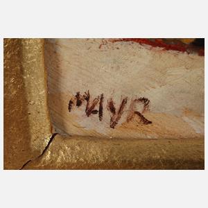 Karl Victor Mayr, attr., Sommerblumen