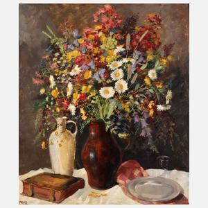 Karl Victor Mayr, attr., Sommerblumen