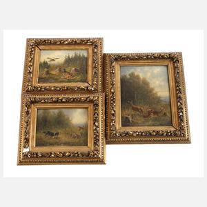 Moritz Müller-München, Drei jagdliche Motive