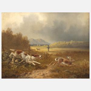 Moritz Müller-München, Hasenjagd