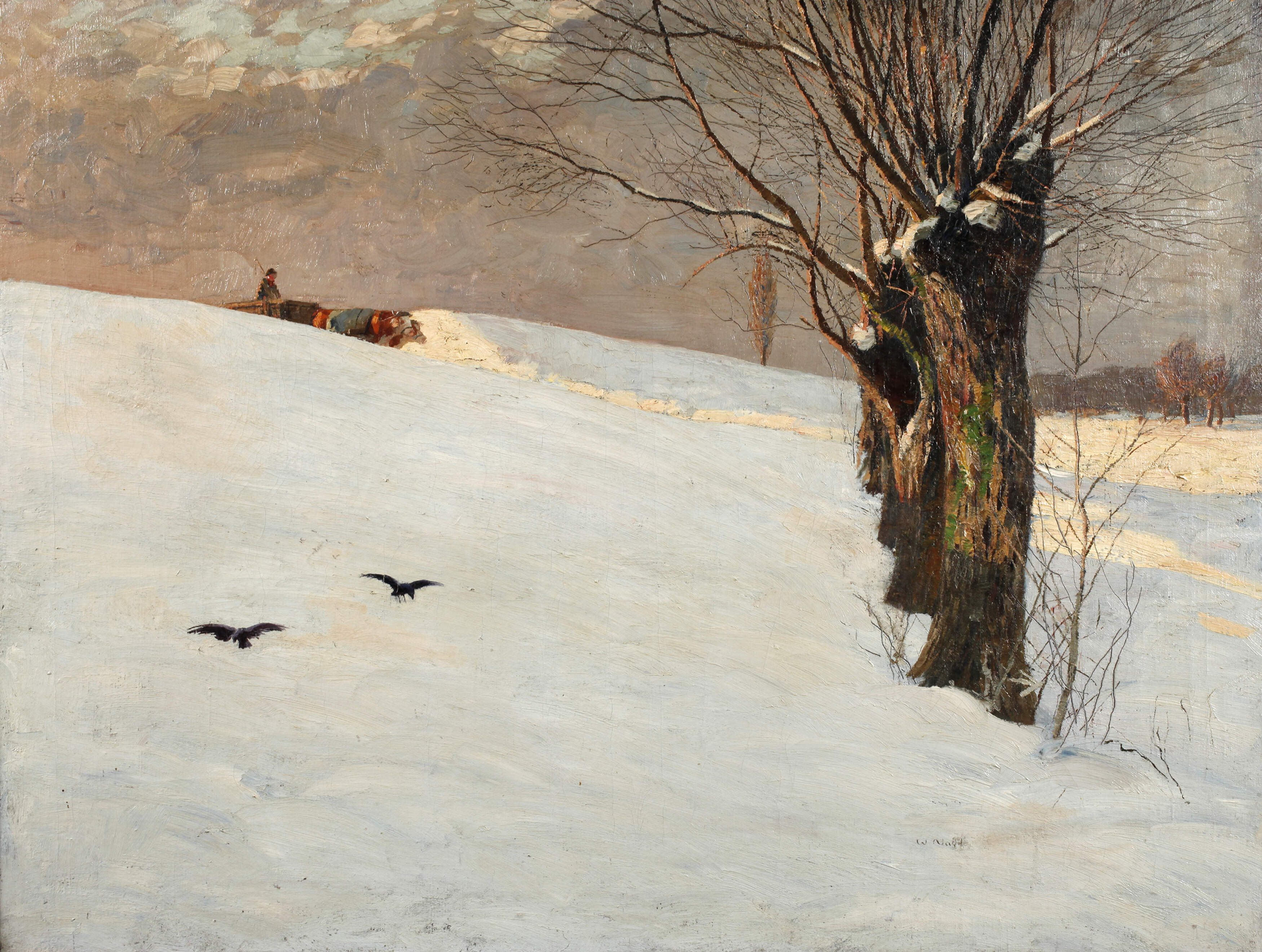 Wilhelm Nagel, Winterabend