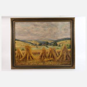 Max Oehler, "Blick auf Schwarza bei Blankenhain"