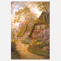 Marie Oesterley, Reetgedeckte Bauernhäuser111