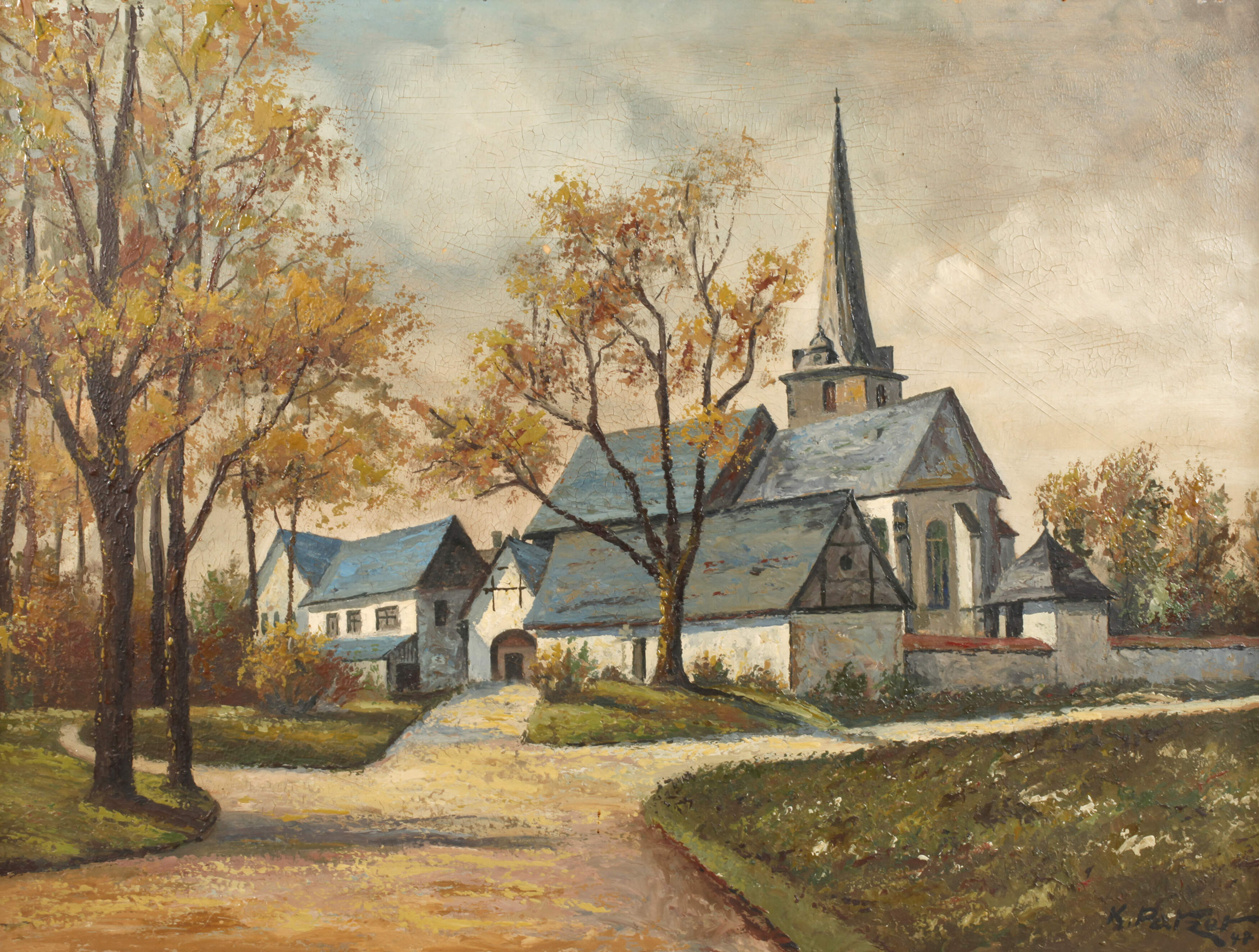 Karl Patzer, Bergkirche St. Marien in Schleiz