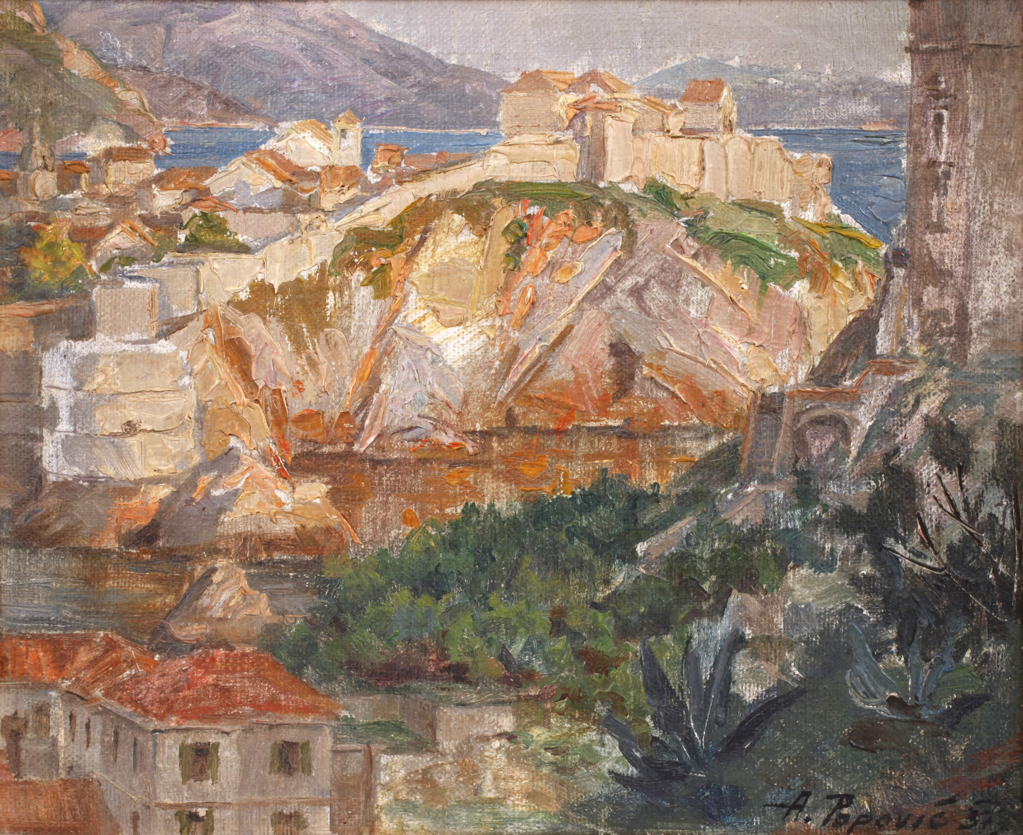 Anastasije Popović, Sommertag in Dubrovnik