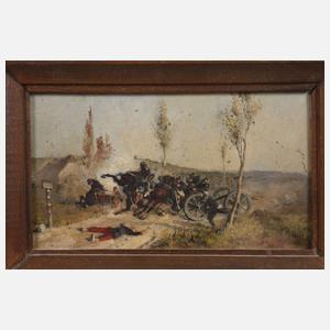 Ludwig Putz, Zwei kleine Schlachtenszenen