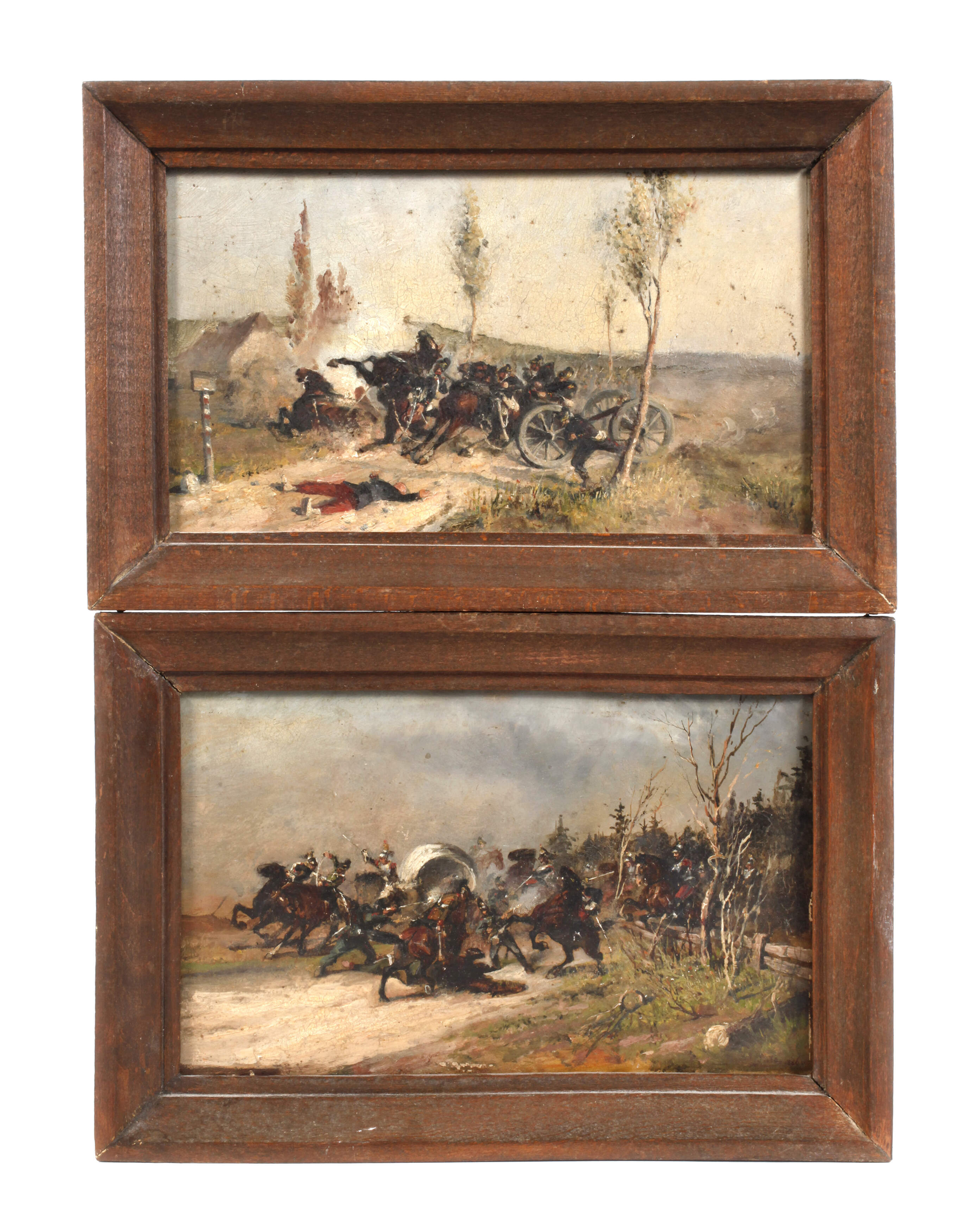 Ludwig Putz, Zwei kleine Schlachtenszenen
