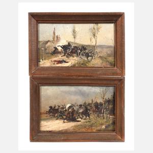 Ludwig Putz, Zwei kleine Schlachtenszenen