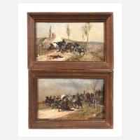 Ludwig Putz, Zwei kleine Schlachtenszenen111