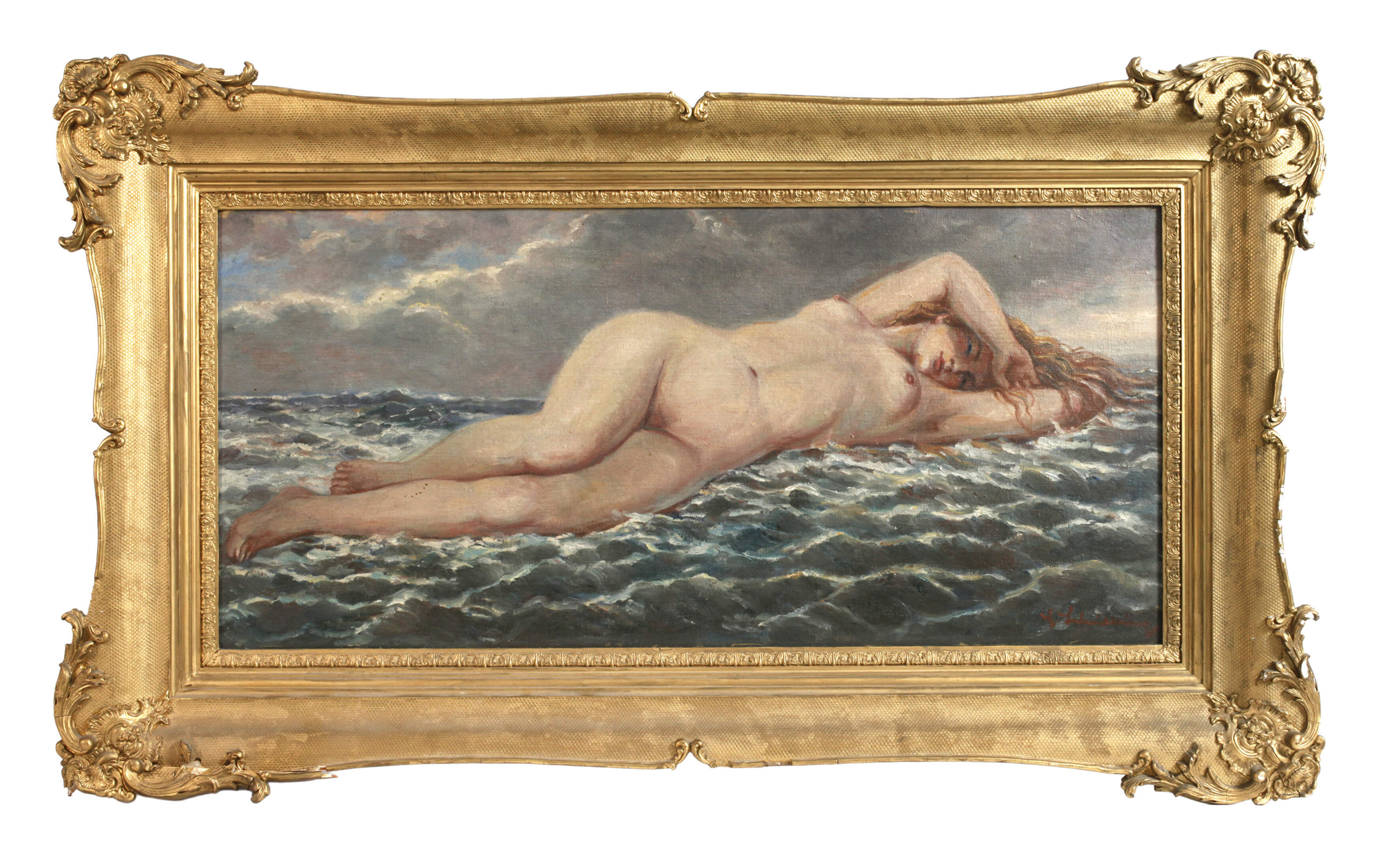 Georg Schilling, "Die Welle" nach Cabanel